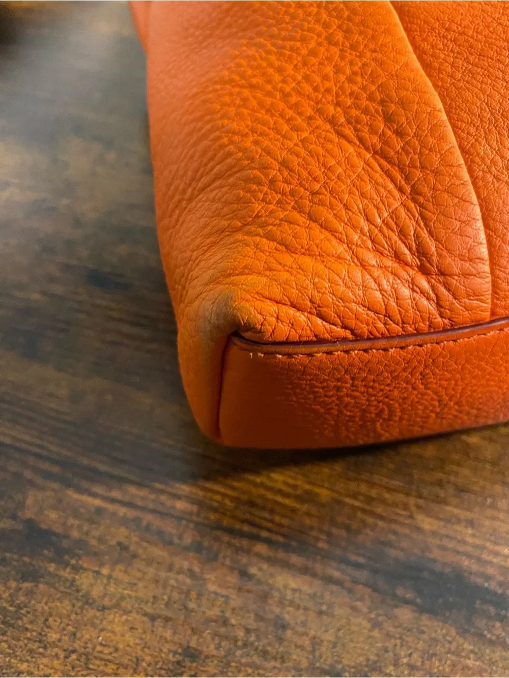 kate spade Orange Leather Shoulder Bag